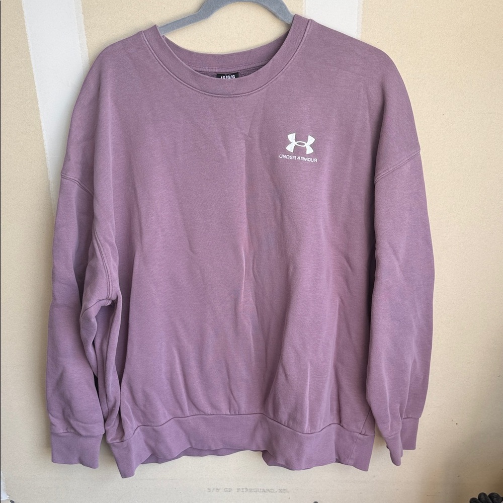 Under Armour Purple Crewneck Sweatshirt